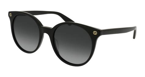 gucci gg 0091|Gucci™ GG0091S 001 52 Black Sunglasses .